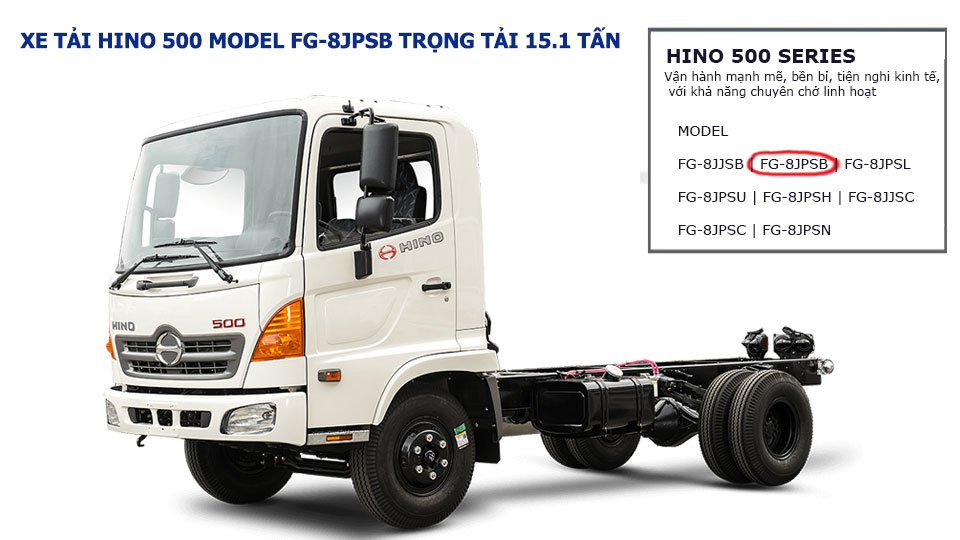 Xe tải Hino 8 tấn thùng dài 10 mét  Hino 500 FG thùng mui bạt